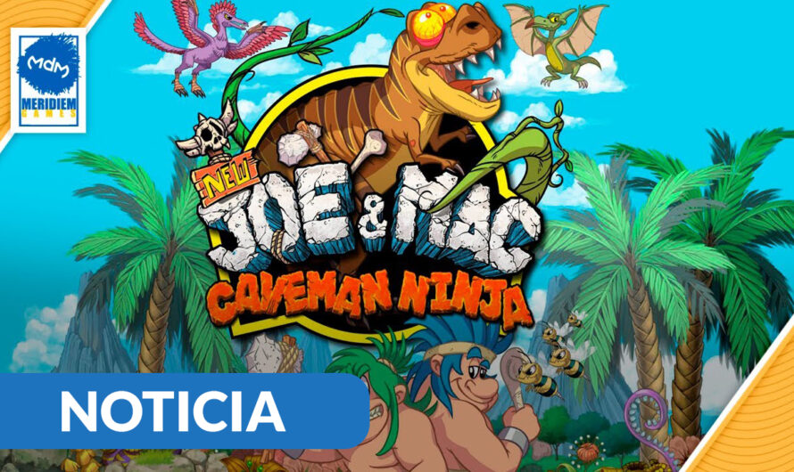 New Joe & Mac: Caveman Ninja ya en físico para PlayStation y Switch