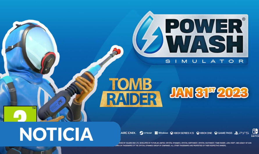 La Mansión Croft de Tomb Raider estará disponible en POWERWASH SIMULATOR