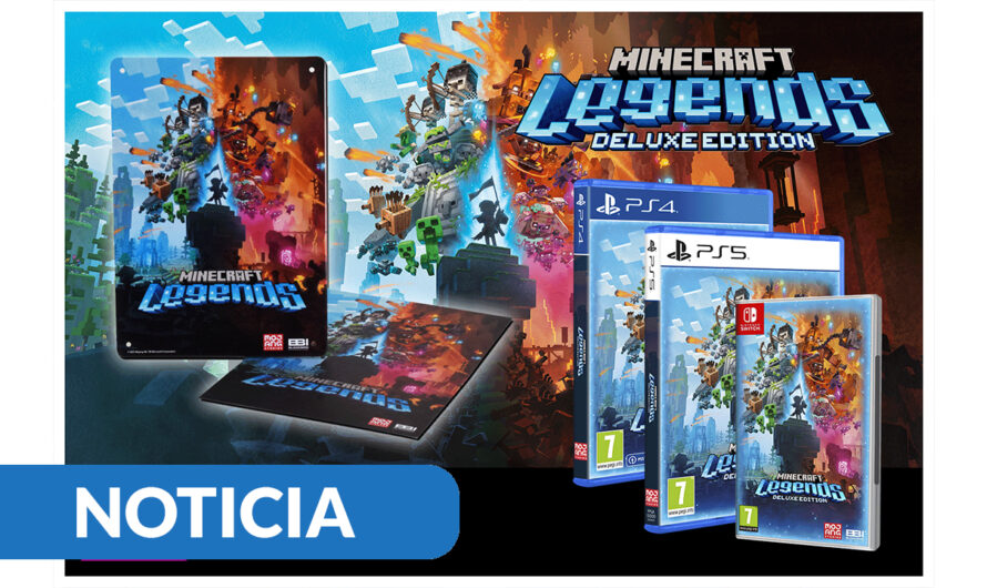 Reserva Minecraft Legends en GAME y llévate un póster metalizado