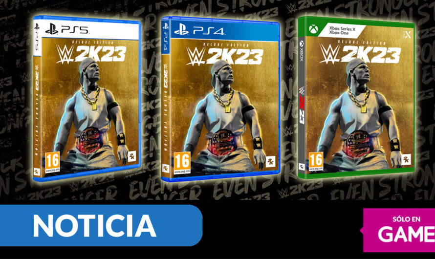 La Deluxe Edition de WWE 2K23 es de venta exclusiva de GAME