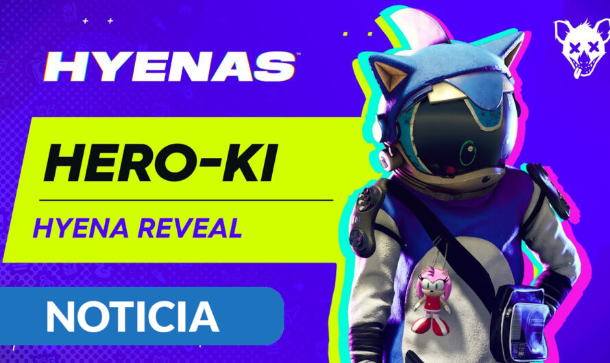 HYENAS presenta a Hero-Ki, su nuevo personaje inspirado en Sonic