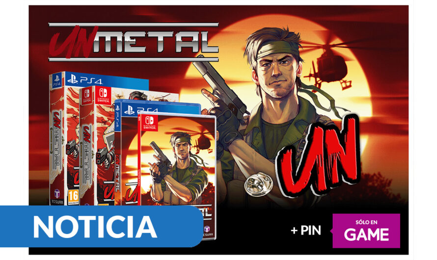 Reserva Unmetal en GAME para conseguir un pin exclusivo