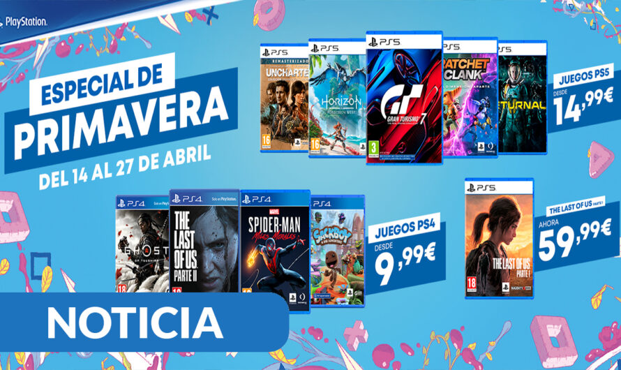 GAME arranca el especial de primavera PlayStation con ofertazas