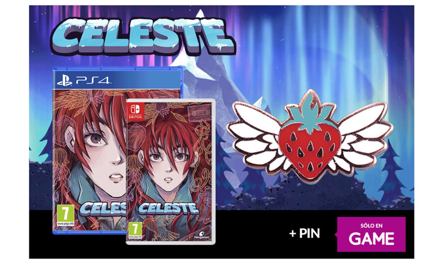 Reserva CELESTE en GAME y consigue un pin exclusivo de regalo