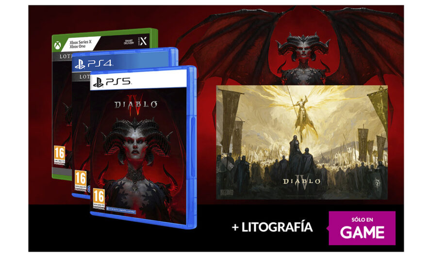 Reserva Diablo IV en GAME y llévate una litografía exclusiva de regalo