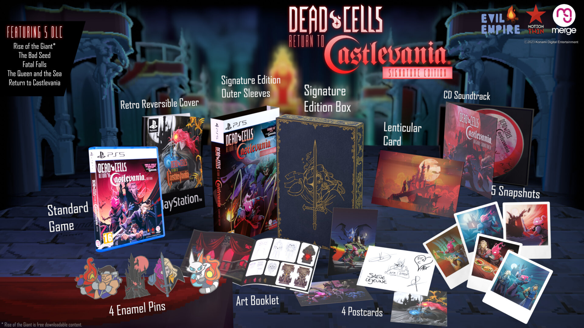 Dead Cells: Return to Castlevania Signature PS5