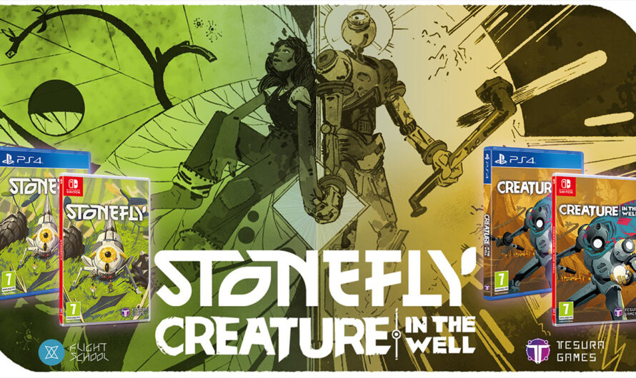 Tesura Games y Flight School Studio se unen para traer Stonefly y Creature in the Well en físico