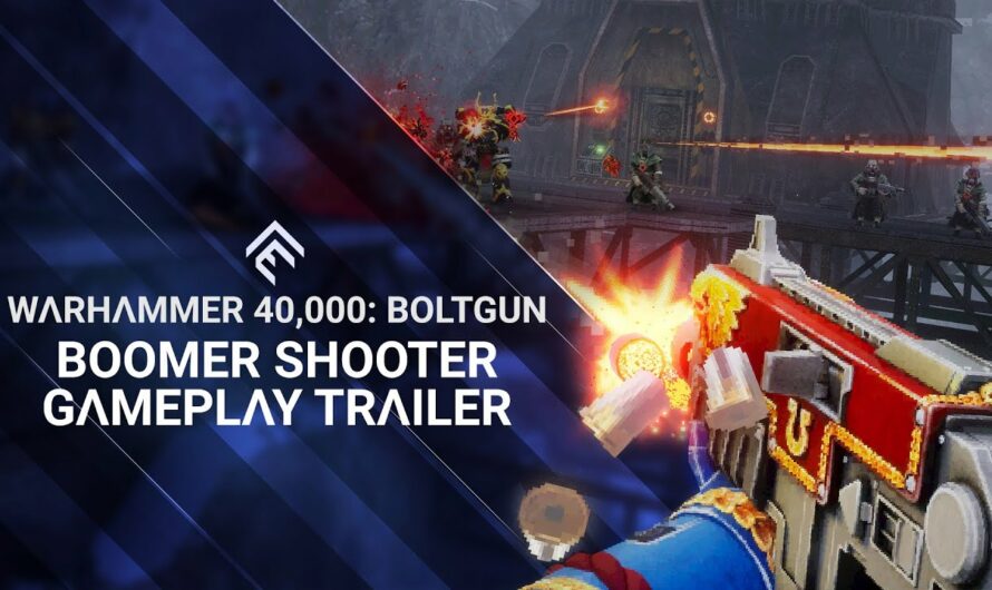 Warhammer 40,000: Boltgun muestra un nuevo y explosivo gameplay