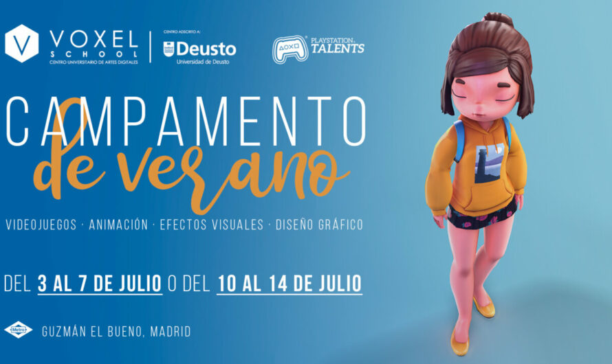 PlayStation y Voxel School presentan su campamento de verano sobre videojuegos