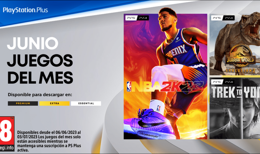 Anunciados los juegos de PlayStation Plus de junio