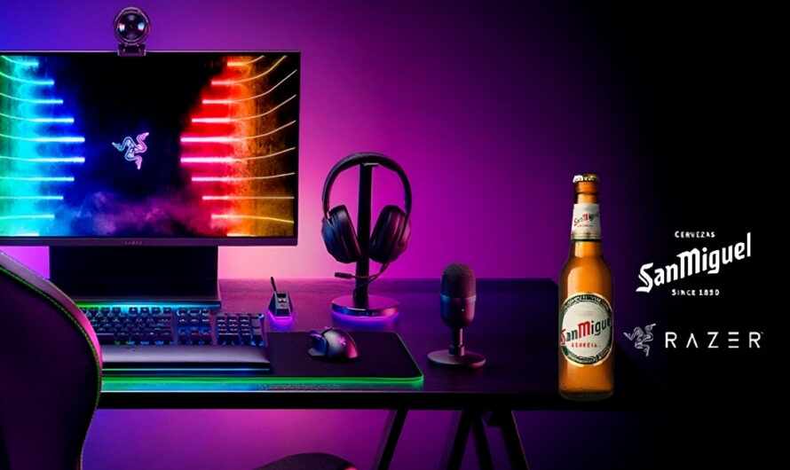 Si compras productos Razer puedes ganar cerveza San Miguel gratis para todo un año