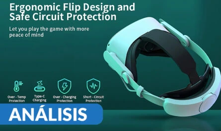 ZyberVR Elite Head Strap 6000mAh análisis