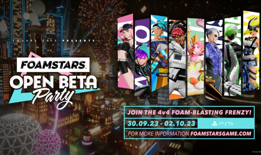 Ya está disponible la OPEN BETA PARTY de FOAMSTARS