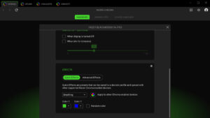 Razer Chroma App Customize Effects