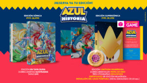 AZUL HISTORIA - LA GÉNESIS DE SONIC EL ERIZO (EDICIÓN SUPERSÓNICA exclusiva GAME)
