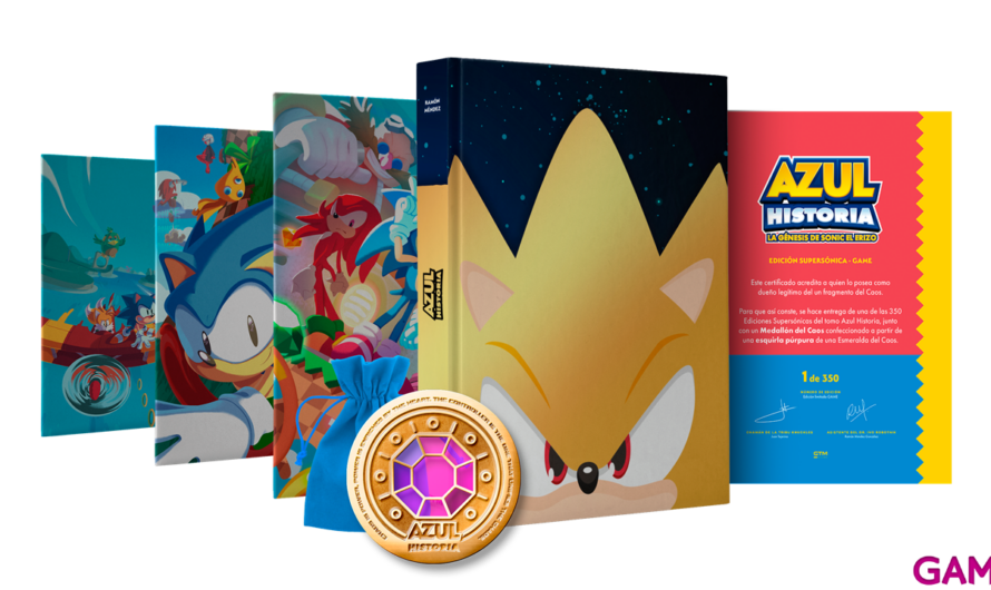 GAME distribuirá una edición exclusiva del libro Azul Historia – La Génesis de Sonic el Erizo