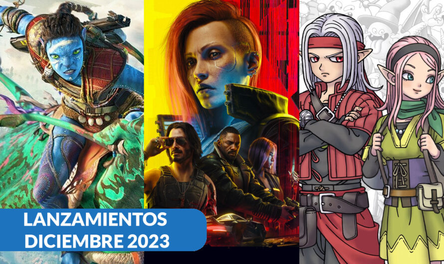 Lanzamientos de videojuegos en diciembre 2023