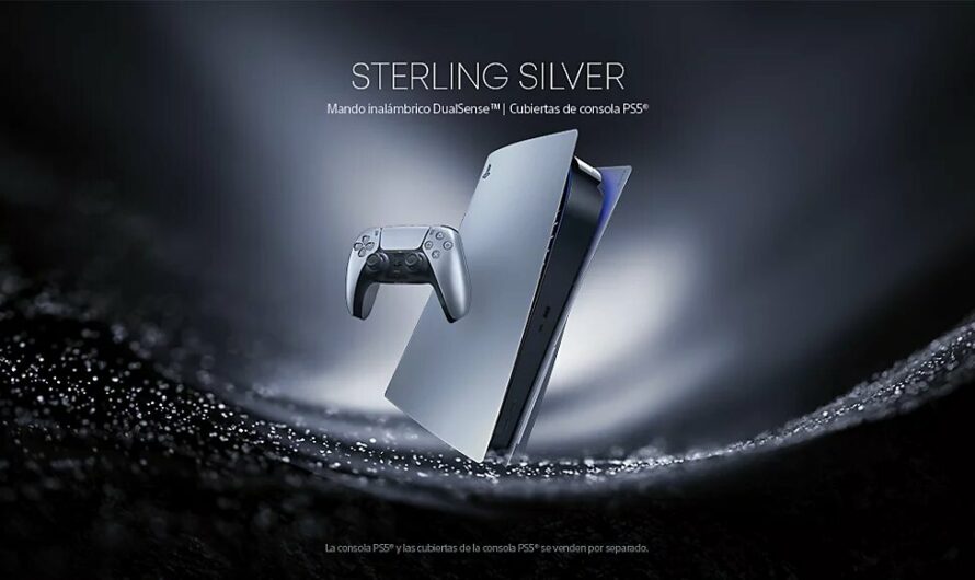 El modelo «Sterling Silver» de Dualsense y cubiertas de PS5 ya disponibles