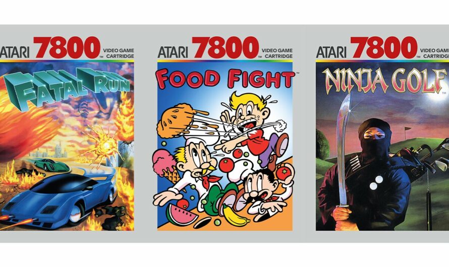 Atari reeditará 3 títulos de su Atari 7800 compatibles con Atari 2600+