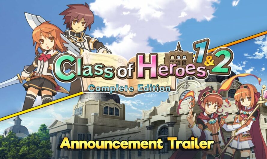 Class of Heroes 1 & 2 – Complete Edition llegará en físico a PS5 y Switch