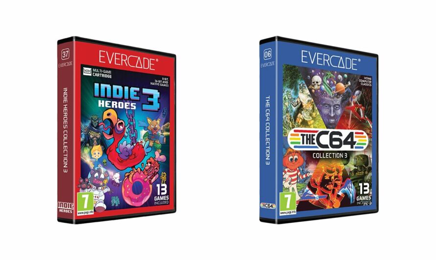 Anunciados Indie Heroes Collection 3 y C64 Collection 3 para Evercade