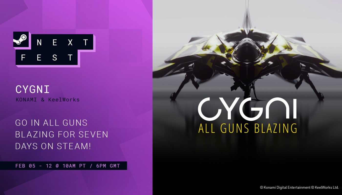 La demo de CYGNI All Guns Blazing en el Steam Next Fest el 5 de febrero