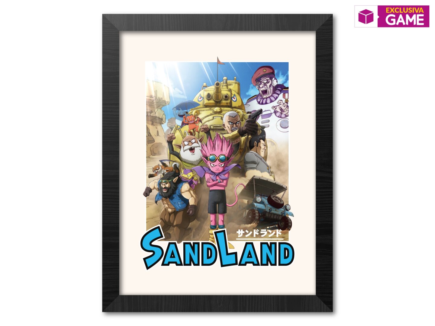 PRINT ENMARCADO SAND LAND Exclusivo GAME