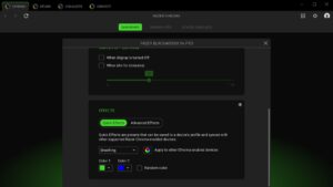 Razer Chroma App Customize Effects