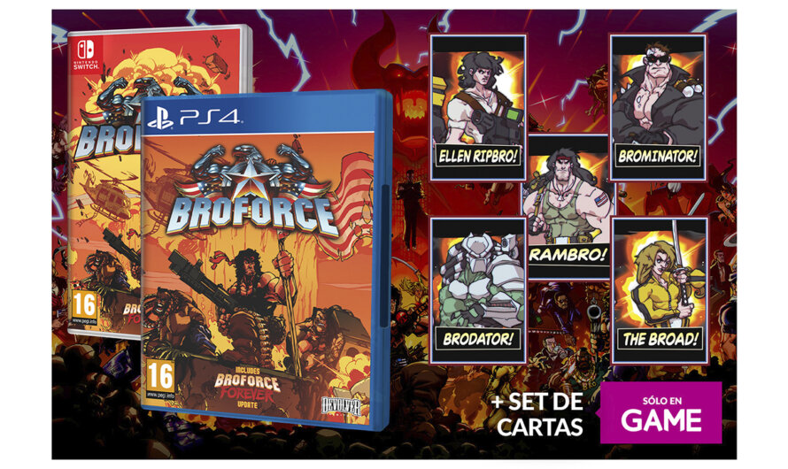 Reserva BROFORCE en GAME y llévate un set de cartas exclusivo