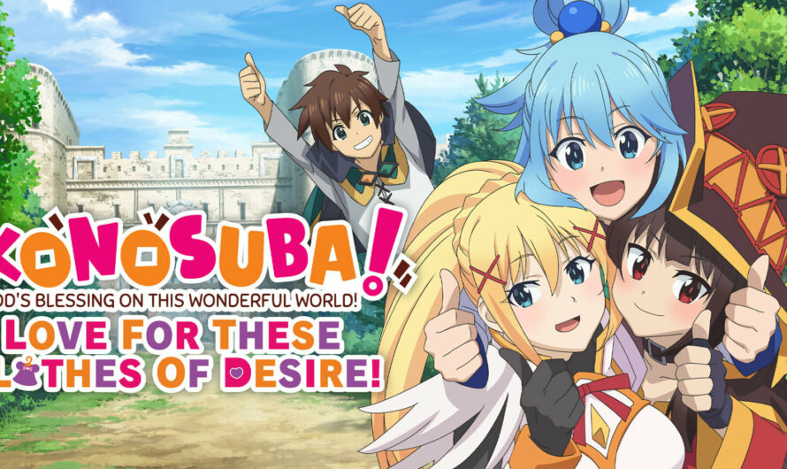 KONOSUBA ya está disponible en físico para PS4 y Switch
