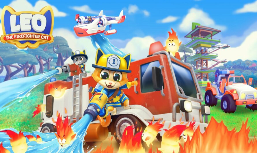 Leo the Firefighter Cat llegará en físico a PS5 y Switch