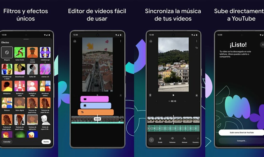 YouTube Create, la aplicación para editar videos, llega a Android en España