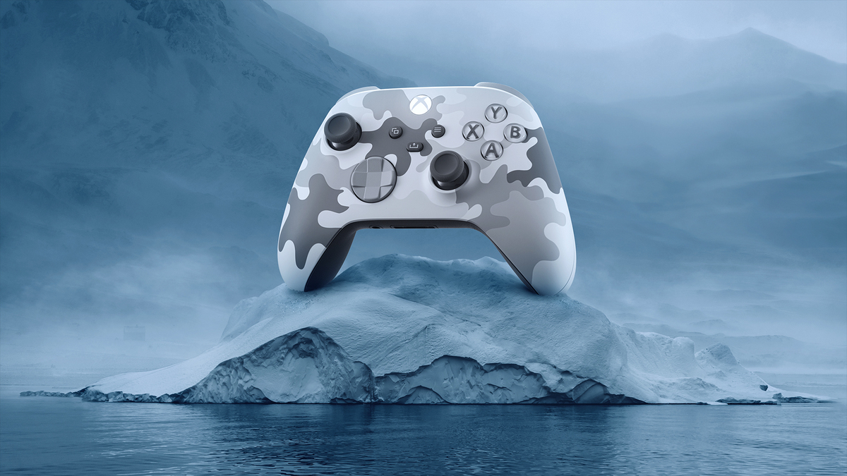 Mando inalámbrico Xbox – Arctic Camo Special Edition,