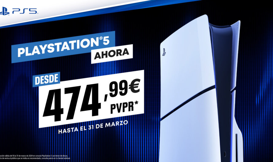 PlayStation 5 baja su precio a 474,99 € hasta el 31 de marzo