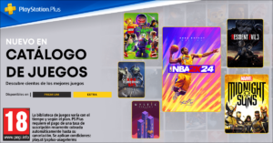 PlayStation Plus catálogo marzo