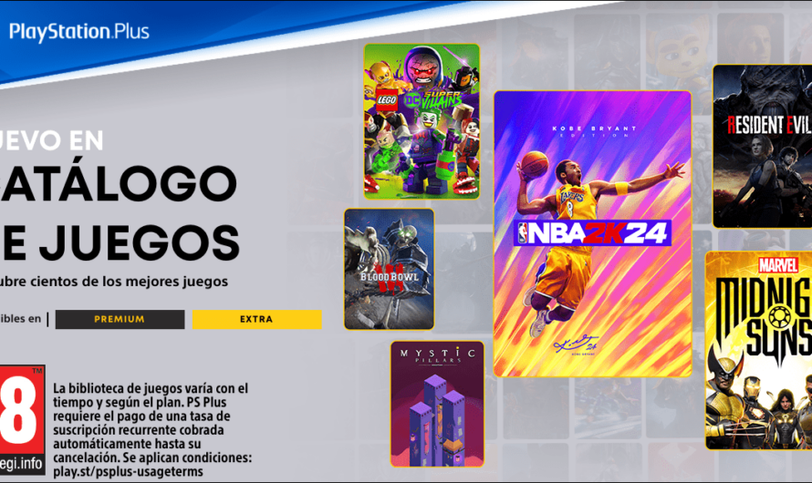 PlayStation Plus: novedades catálogo marzo 2024