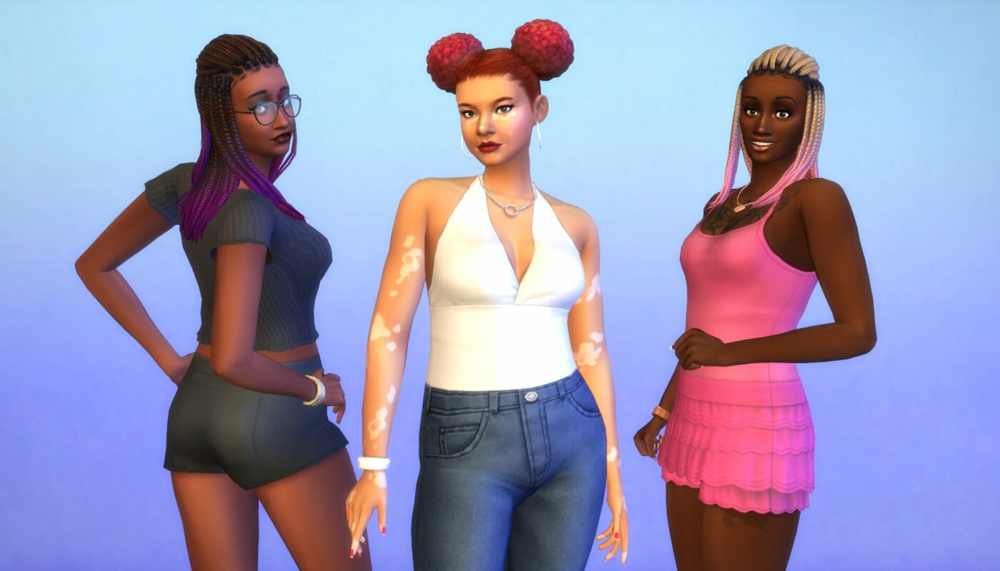 Los Sims 4 anuncian su colaboración con Dark & Lovely y Danielle "Ebonix" Udogaranya.