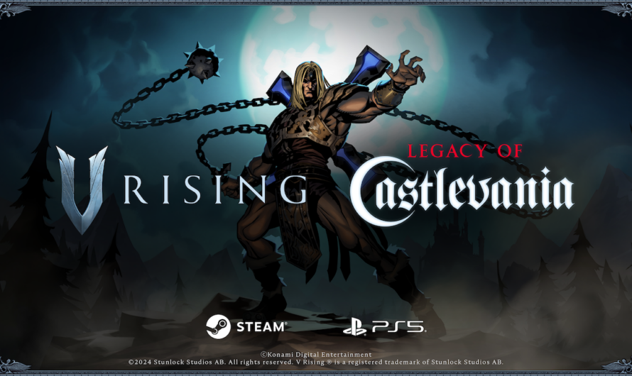 V Rising anuncia una colaboración con Castlevania para su lanzamiento