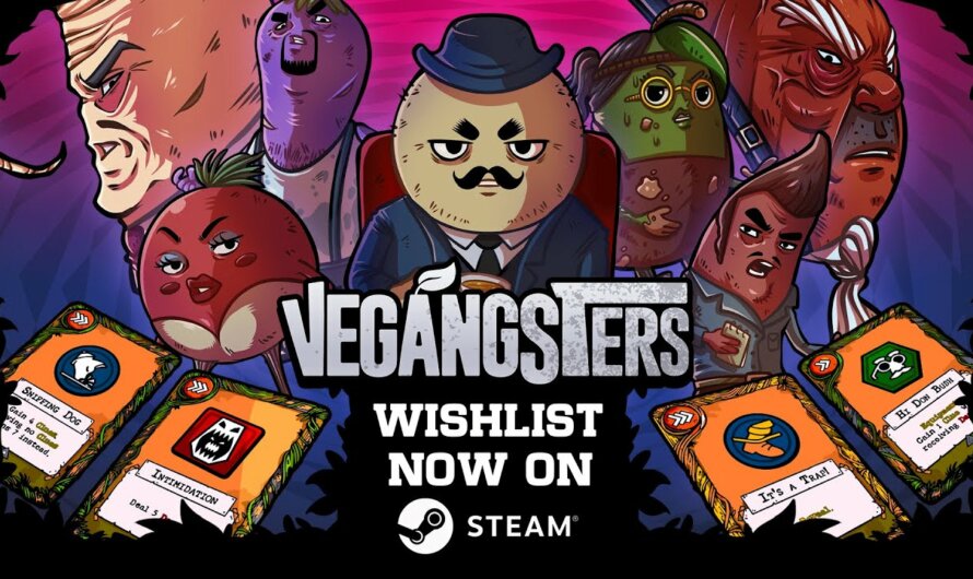 Poison Pill Games anuncia Vegangsters, un roguelike con vegetales criminales