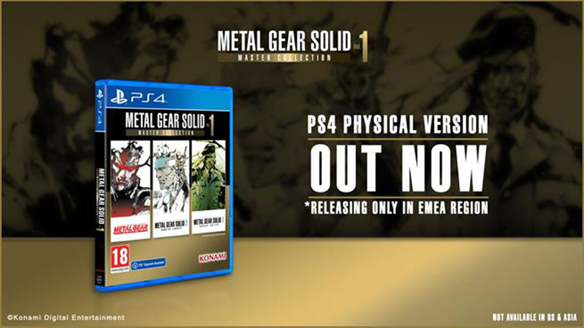 METAL GEAR SOLID: MASTER COLLECTION Vol.1 PS4