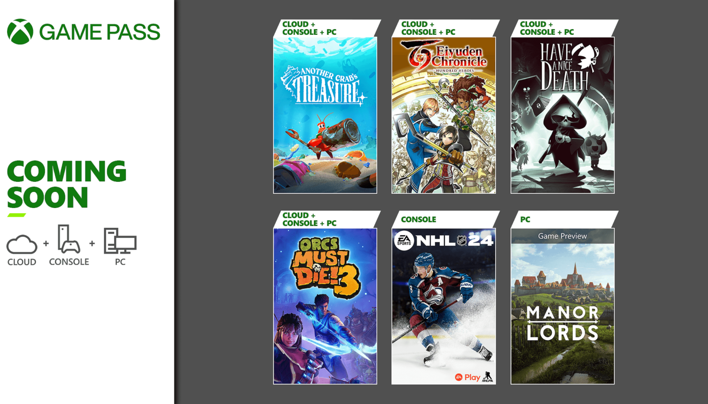 Xbox Game Pass: novedades de la segunda quincena de abril