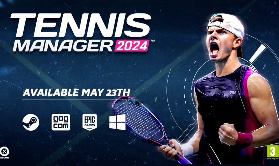 Tennis Manager 2024 llegará este 23 de mayo a Steam