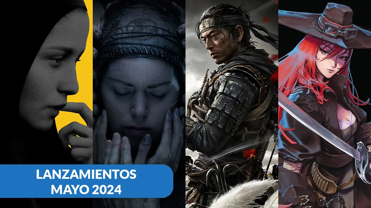 Calendario de lanzamientos de videojuegos - Mayo 2024