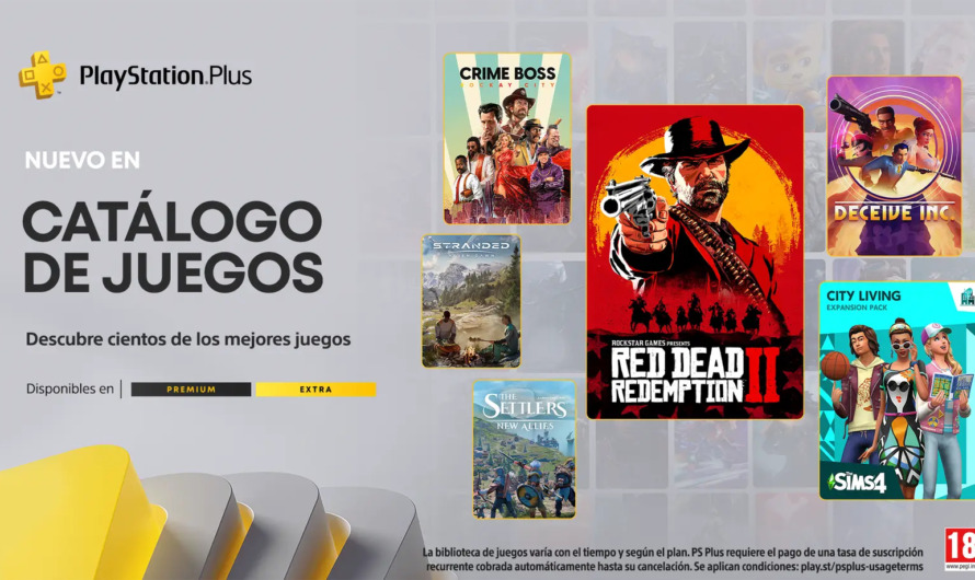 Novedades del catálogo de juegos de PlayStation Plus de mayo