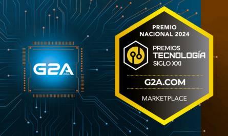 G2A.COM recibe el premio a “Mejor Marketplace” en la VII Edición de los Premios Nacionales de Tecnología Siglo XXI 2024