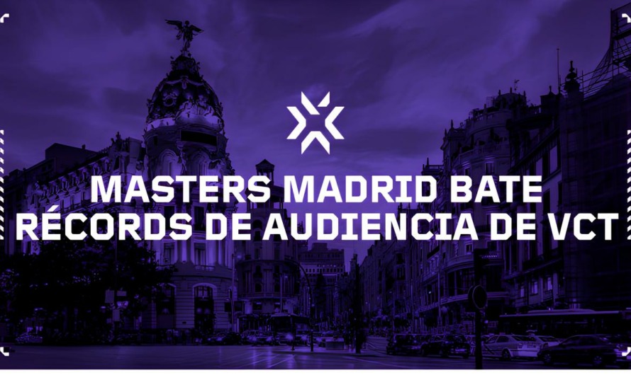 Valorant Masters Madrid hace récord con 3.1M de espectadores