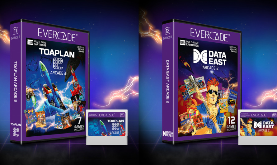 Evercade anuncia dos nuevas colecciones: Toaplan Arcade 3 y Data East Arcade 2