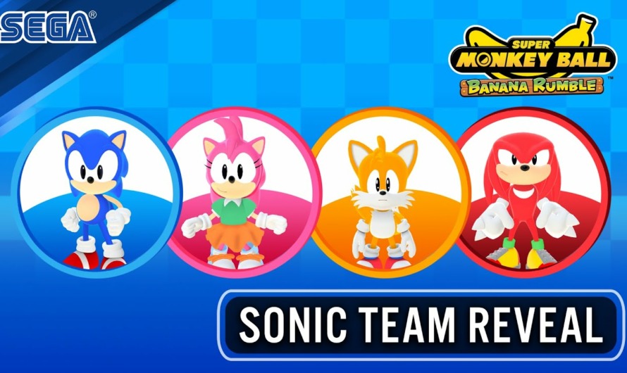 Super Monkey Ball Banana Rumble recibirá a 4 personajes de la franquicia Sonic