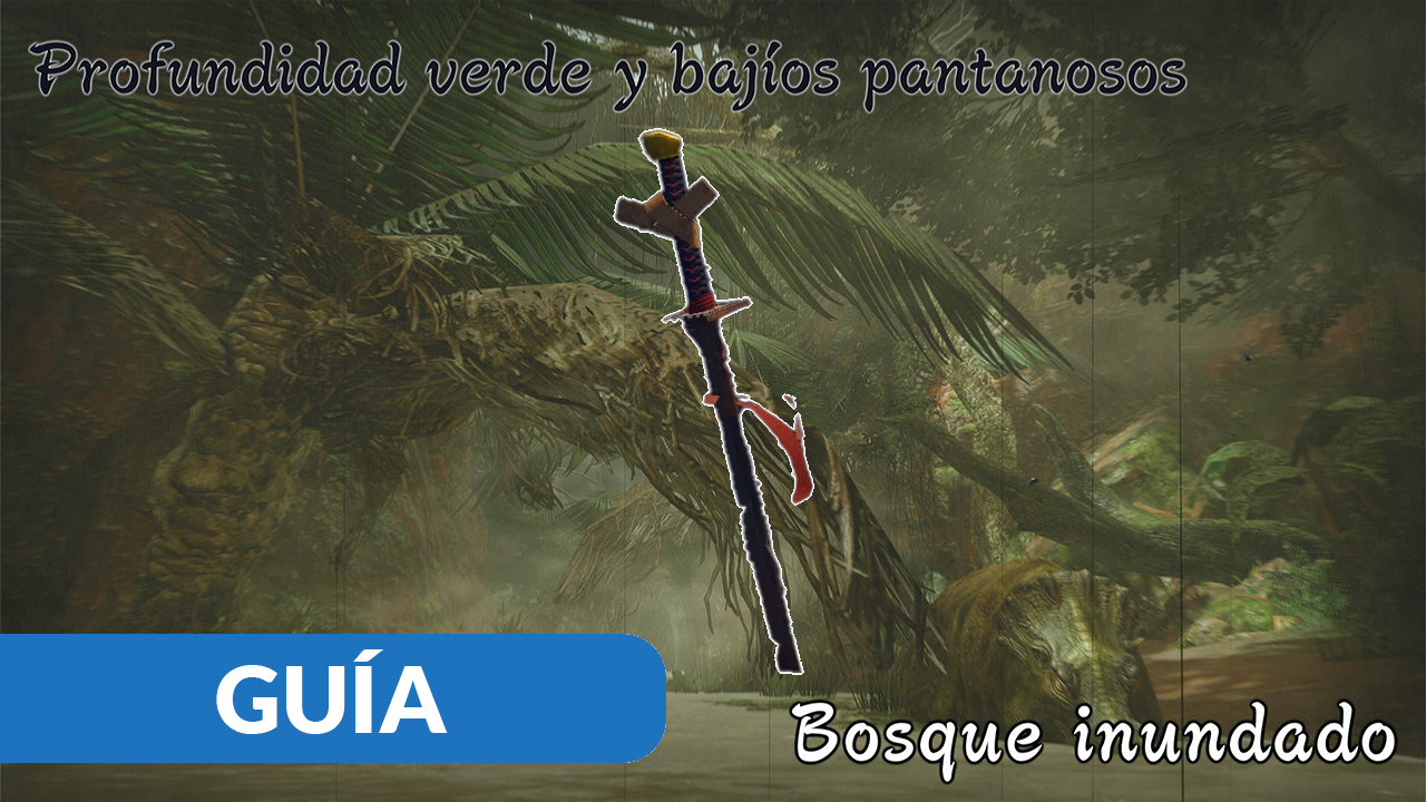 Monster Hunter Rise – Localización de las relíquias de Bosque Inundado