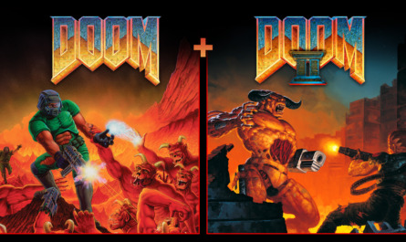 DOOM DOOM II ReReleaseKeyArt